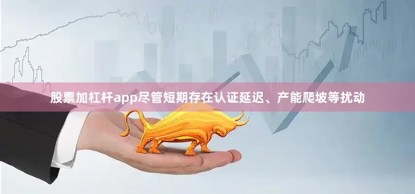 股票加杠杆app尽管短期存在认证延迟、产能爬坡等扰动